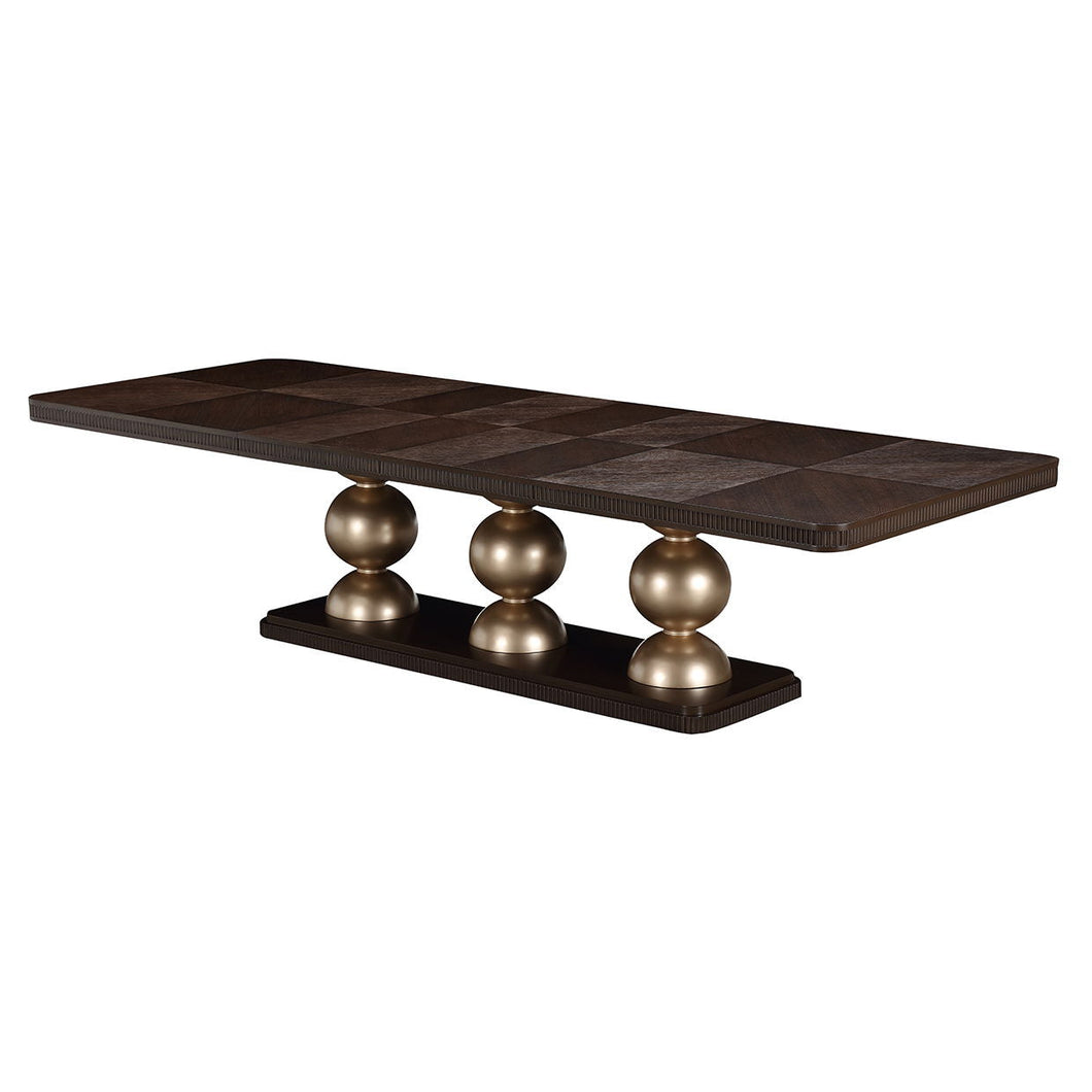West Kensington - Rectangular Dining Table - Medium Espresso