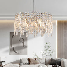 Load image into Gallery viewer, 14" Chandelier Metal Ceiling Light - Silver
