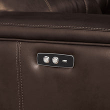 Load image into Gallery viewer, Saul - Power Motion Leather-Aire Sectional Sofa - Espresso
