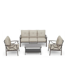 Load image into Gallery viewer, Patio Furniture Set With Coffee Table And Cushions For Backyard
