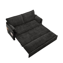 Load image into Gallery viewer, Pull Out Sofa Bed, Convertible Sleeper Sofa Couch, Side Storage, And USB / C - Type Charging Ports Chair
