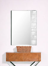 Load image into Gallery viewer, 38" Glass Framed Accent Mirror - Clear
