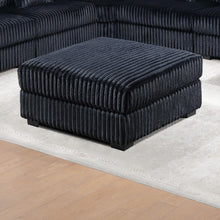 Load image into Gallery viewer, Soft Upholstered Ottoman - Black
