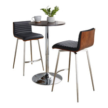 Load image into Gallery viewer, Mason - 3 Piece Swivel Mid Century Modern Counter Height Dining Set With Adjustable Table
