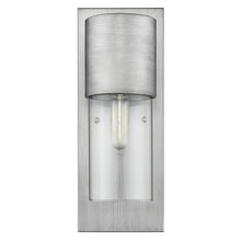 Load image into Gallery viewer, Contemporary Glass Wall Light - Brushed Silver

