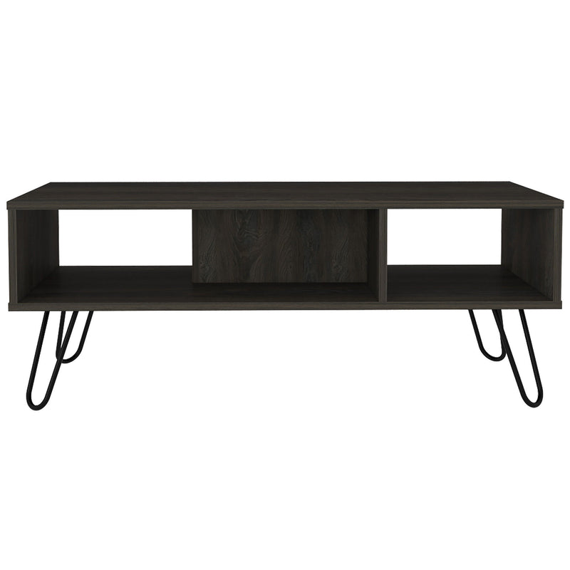 Manufactured Wood Rectangular Coffee Table - Carbon Espresso