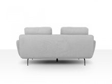 Load image into Gallery viewer, Contempo Retro Loveseat - Light Gray
