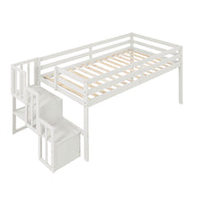 Load image into Gallery viewer, Loft Bed With Staircase
