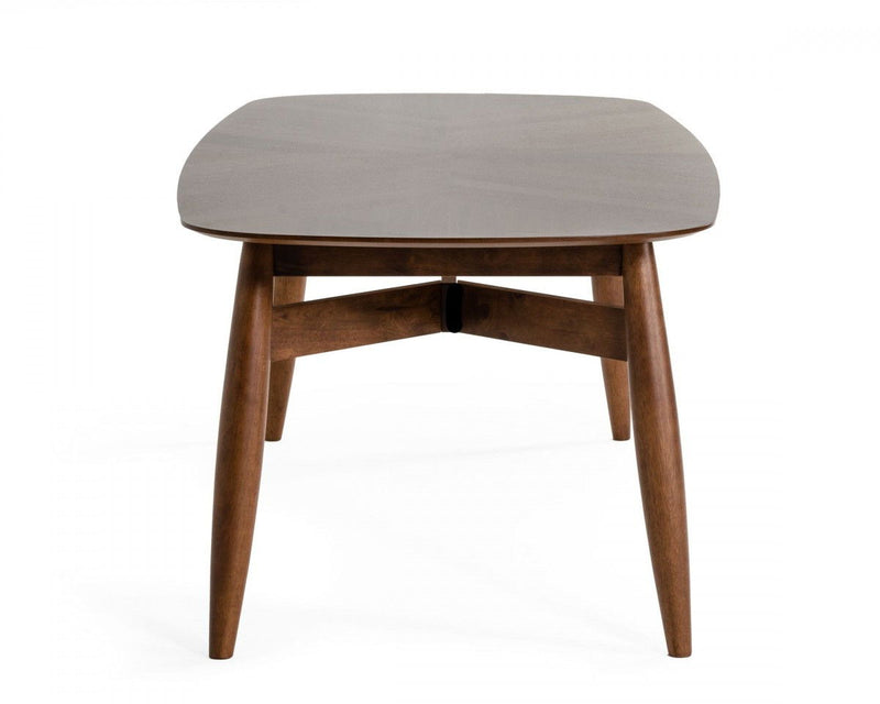 95" Solid Wood Dining Table - Brown