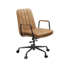 Load image into Gallery viewer, Eclarn - Top Grain Leather Office Chair - Brown

