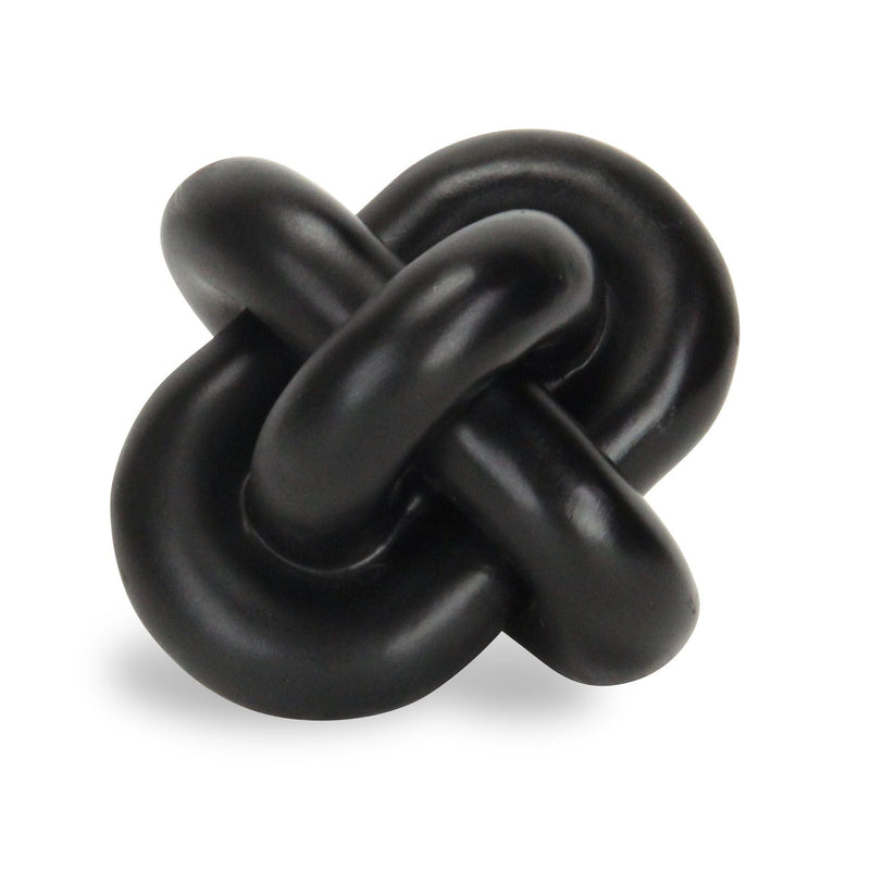 Knot Tabletop Sculpture - Black