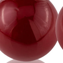 Load image into Gallery viewer, Decorative Orbs (Set of 2) - Red
