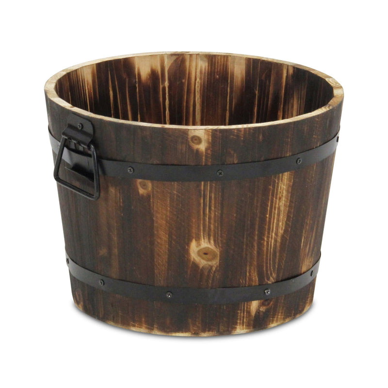 Round Planter Box (638087) - Brown