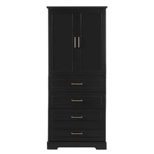 Load image into Gallery viewer, Freestanding Bathroom Cabinet With 3 Drawers, Adjustable Shelf, Soft Close Doors
