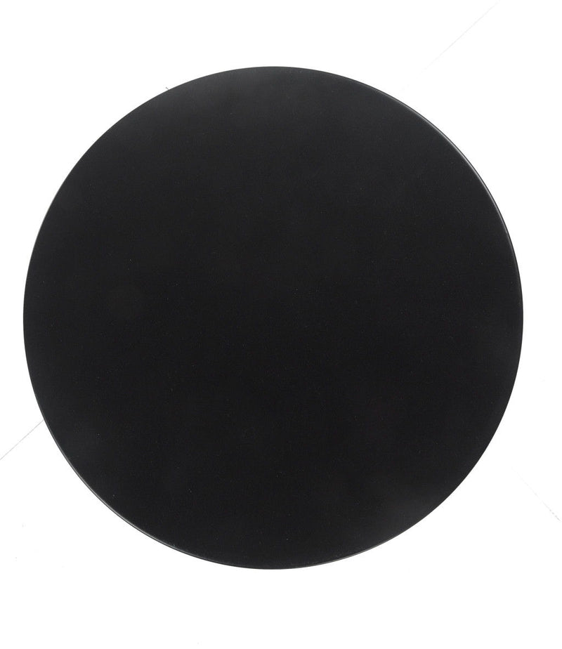 Iron End Table - Black