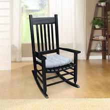 Load image into Gallery viewer, Classic Wooden Porch Rocker Chair Populus Wood Comfortable Design
