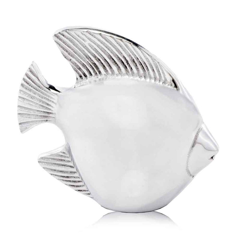 Buffed Tabletop Sculpture (354625) - Silver