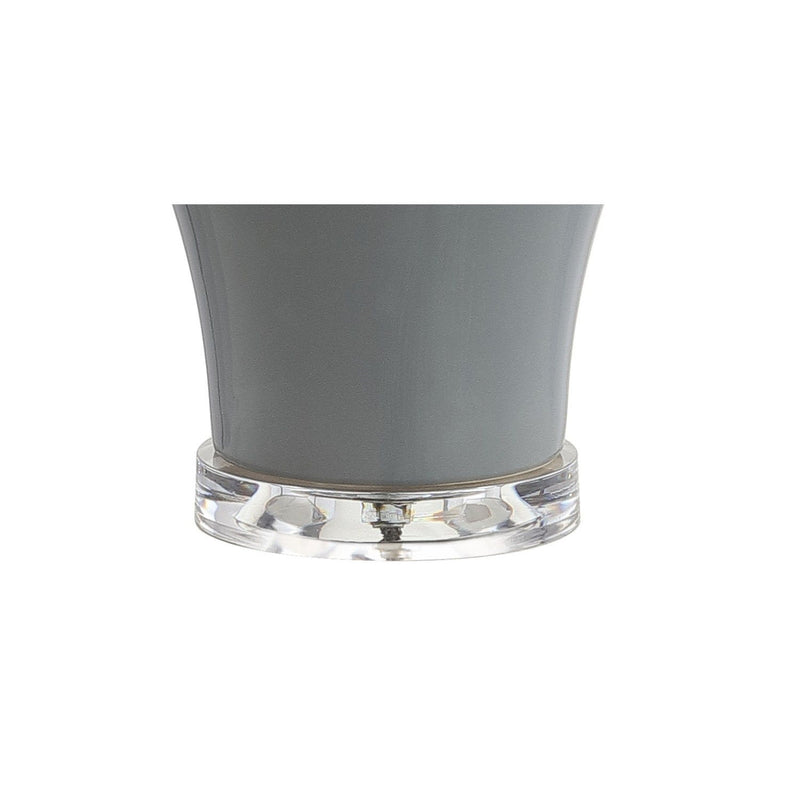 Novelty Bedside Lamps With Empire Shades (Set of 2) - Gray