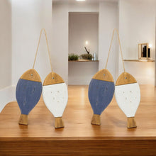 Load image into Gallery viewer, Fabric Figurine Tabletop Sculpture (Set of 2) - White
