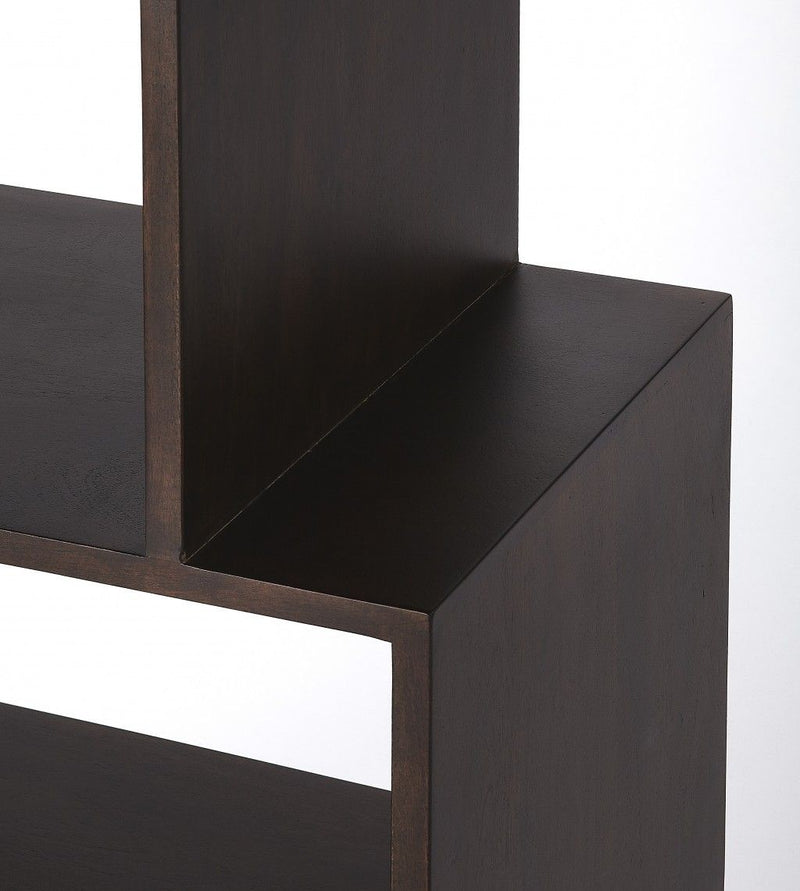 Three Tier Bookcase - Dark Brown