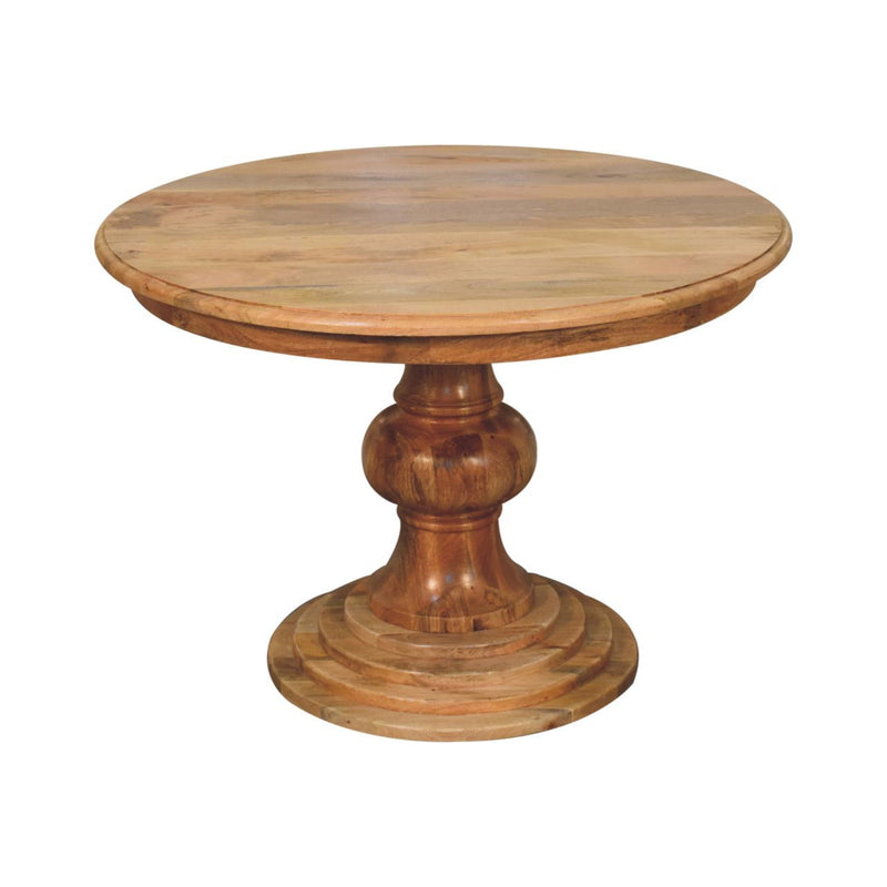 Solid Wood Dining Table (727859) - Brown