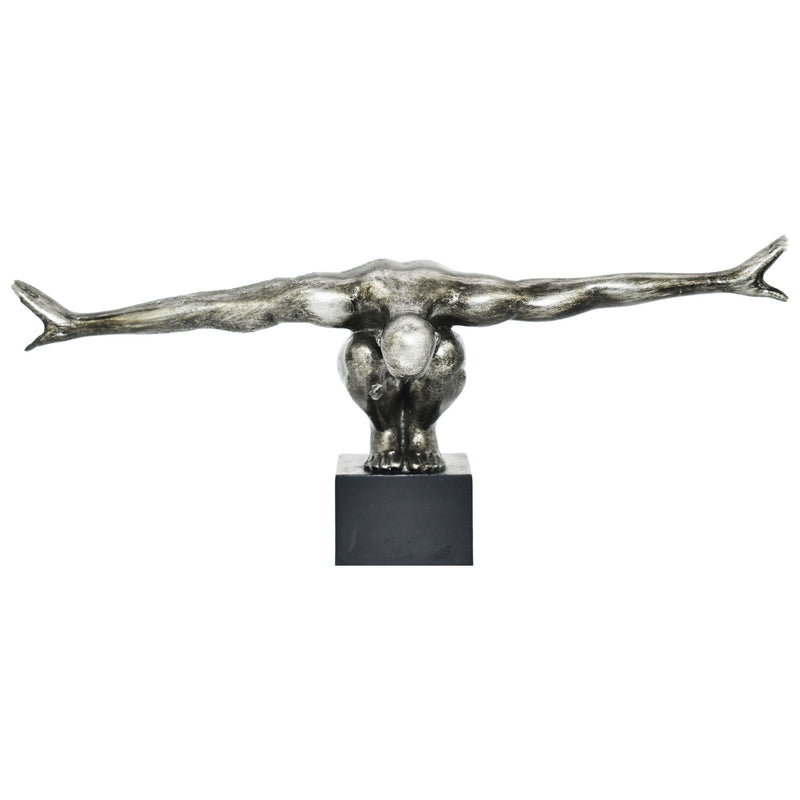 Man Tabletop Sculpture (568371) - Pewter