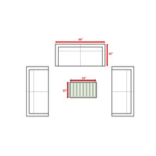 Load image into Gallery viewer, Stylish Sofa Seating Group With Cushions Perfect For Outdoor Gatherings
