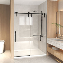 Load image into Gallery viewer, Frameless Sliding Bathtub Door With Frame
