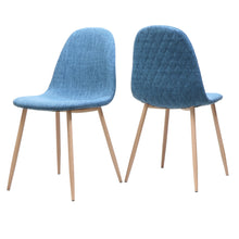 Load image into Gallery viewer, Elegant Dining Chair Set With Fabric
