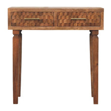 Load image into Gallery viewer, Solid Wood Solid Console Table With Two Drawers (719176) - Brown
