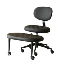 Load image into Gallery viewer, Ergonomic Cross Legged Office Chair With Back Support
