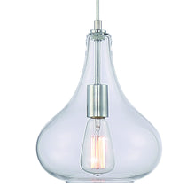 Load image into Gallery viewer, Candle Style Metal Dimmable Chandelier With Shades - Silver
