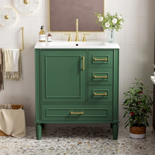 Load image into Gallery viewer, Traditional Bathroom Vanity Set With Soft Close Doors
