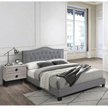 Load image into Gallery viewer, European Style Bed, Button Tufted Headboard
