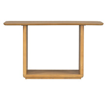 Load image into Gallery viewer, Console Table With Curved Corners And U Base Design
