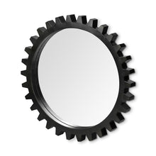 Load image into Gallery viewer, 37" Round Metal Frame Wall Mirror - Black
