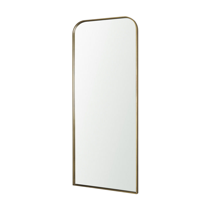 Metal Framed Accent Mirror - Clear / Gold