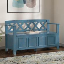 Load image into Gallery viewer, Amherst - Handcrafted Entryway Storage Bench
