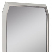 Load image into Gallery viewer, 49" Abstract Glass Framed Accent Mirror - Taupe
