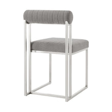 Load image into Gallery viewer, Polyester Dining Side Chairs (Set of 2) - Gray
