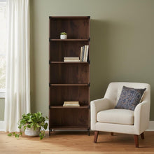 Load image into Gallery viewer, Four Tier Etagere Bookcase (568309) - Brown
