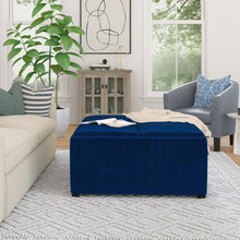 Load image into Gallery viewer, Avalon - Square Coffee Table, Storage Ottoman
