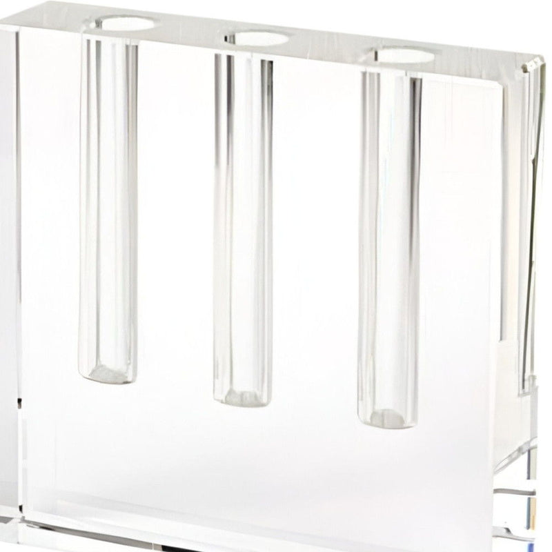 Square Table Vase (386770) - Clear