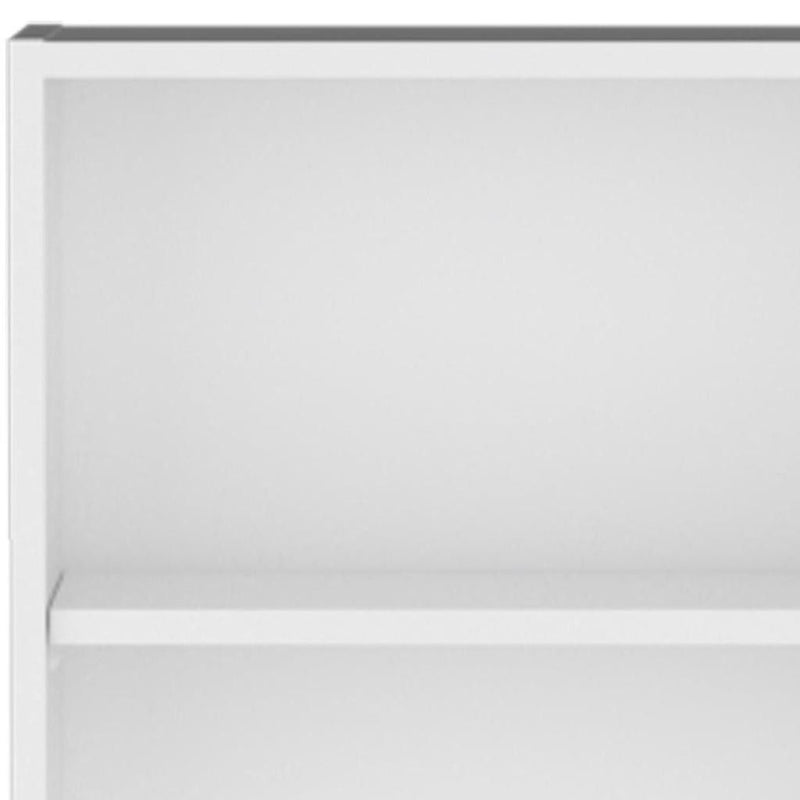Wall Mounted China Cabinet - White