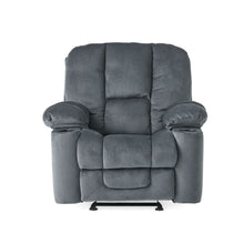 Load image into Gallery viewer, Luxurious Manual Recliner Chair With Skin-Friendly Fabric And Dual Cup Holders
