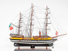 Load image into Gallery viewer, Hand Painted Boat Model Boat - Light Brown
