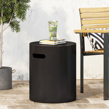 Load image into Gallery viewer, Outdoor End Table With Cutout Handle - Copper
