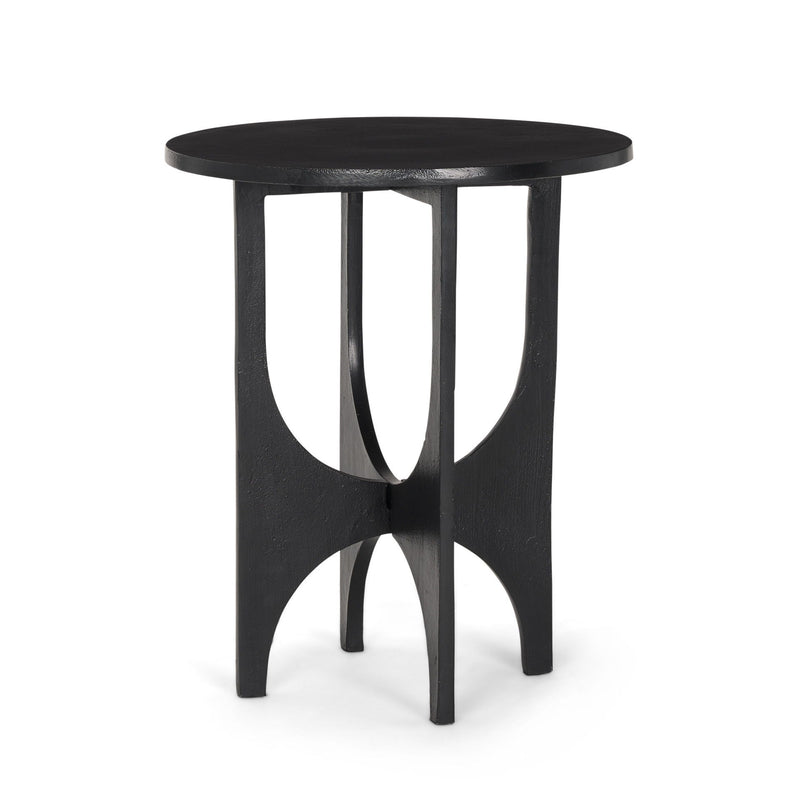 Iron Metal Tray Table (605389) - Black