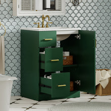 Load image into Gallery viewer, Bathroom Vanity With Under Mount Sink, 2 Drawers And Soft Closing Door
