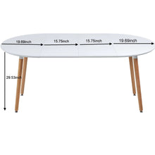 Load image into Gallery viewer, Extensible Table, Dining Table, Office Table, Coffee Table Metal Leg
